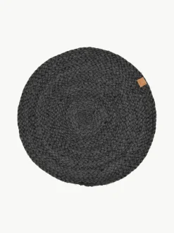 Södahl Runde Tischsets Ash aus Jute, 4 Stück
