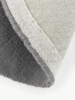 Westwing Collection Runder Baumwollteppich Lora, handgewebt