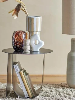 Bloomingville Runder Beistelltisch Cher aus Metall