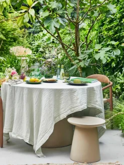 HKLIVING Runder Beistelltisch Dunstan