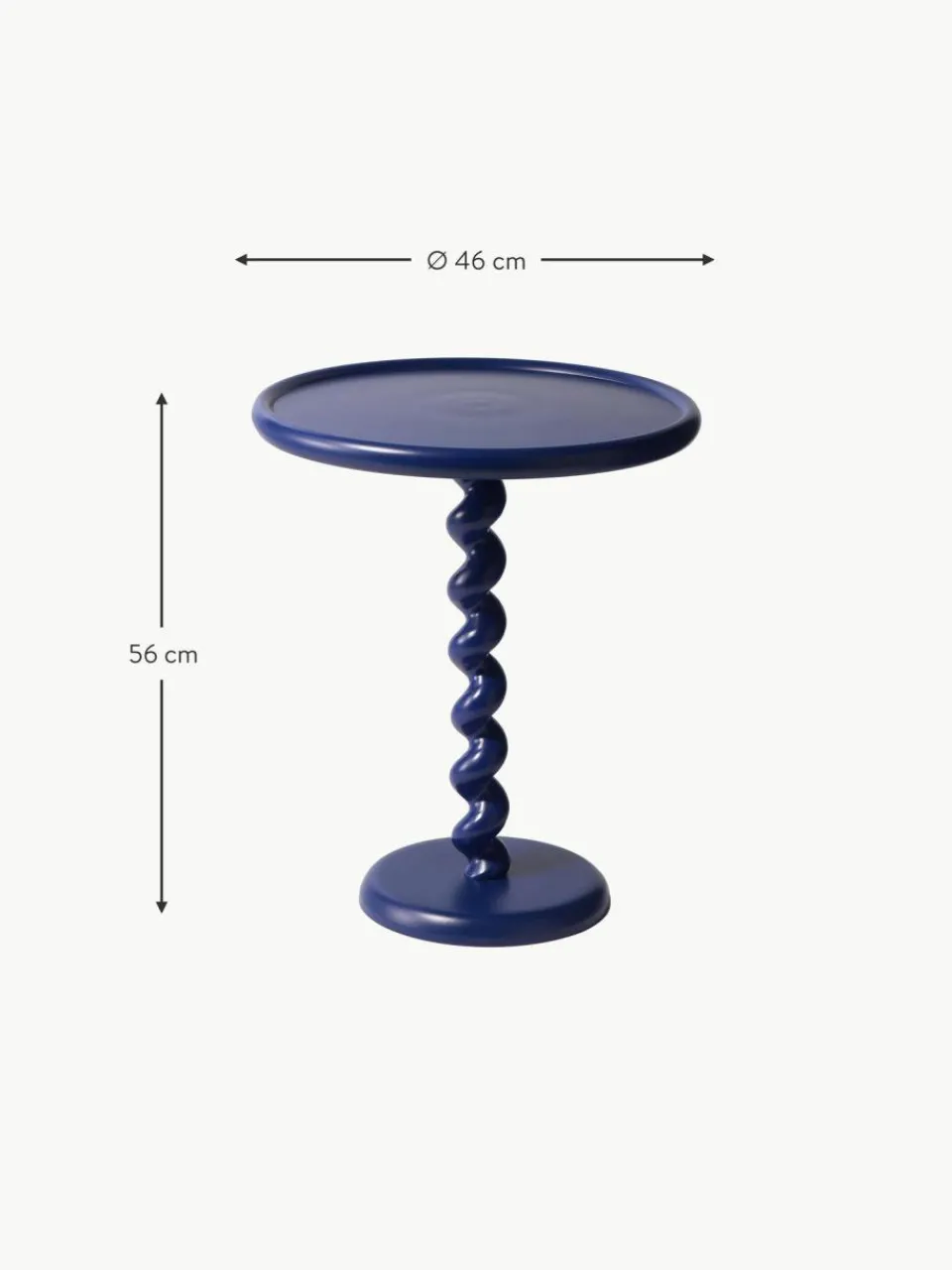 Pols Potten Runder Beistelltisch Twister