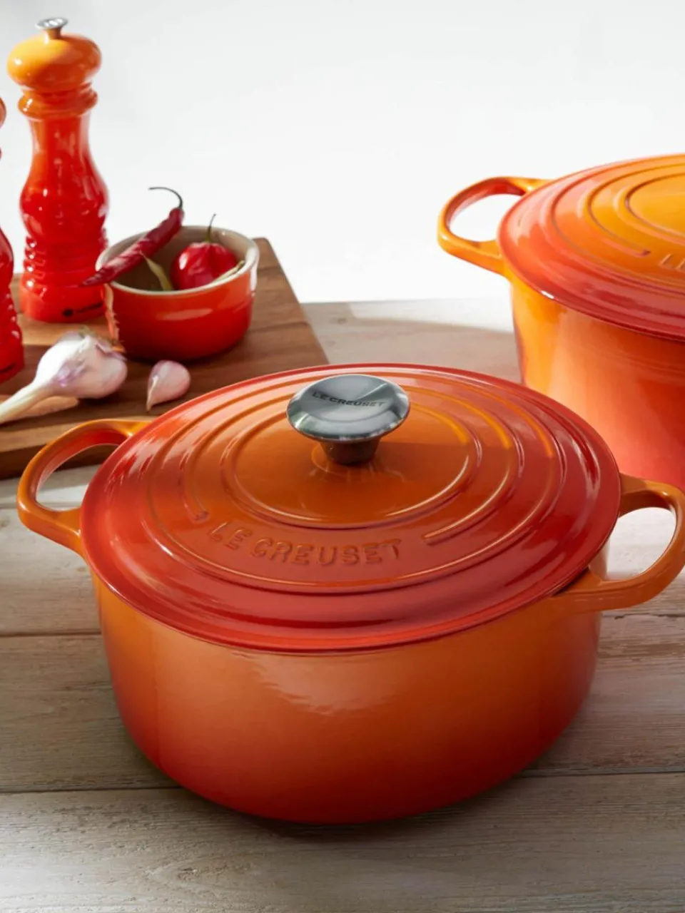 Le Creuset Runder Bräter Signature Collection aus Gusseisen