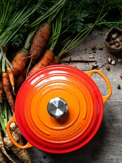 Le Creuset Runder Bräter Signature Collection aus Gusseisen