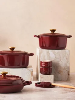 Le Creuset Runder Bräter Signature Collection aus Gusseisen