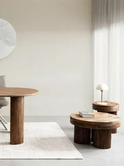 Bizzotto Runder Couchtisch Dacca aus Mangoholz