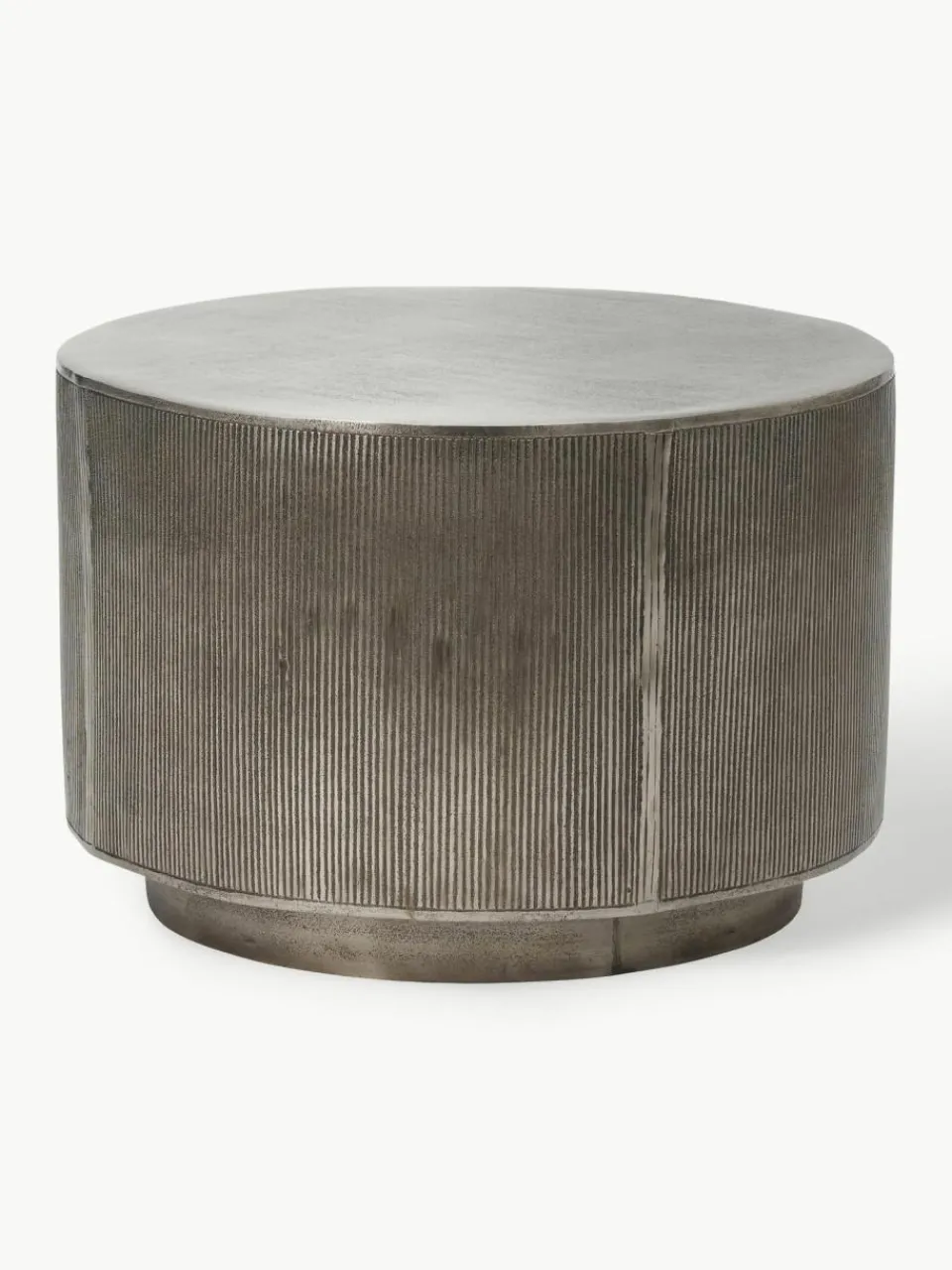 House Doctor Runder Couchtisch Rota mit Antik-Finish