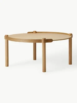 Cooee Design Runder Couchtisch Woody aus Eichenholz