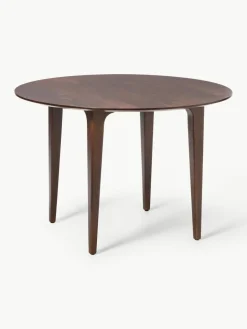 Westwing Collection Runder Esstisch Archie aus Mangoholz, Ø 110 cm