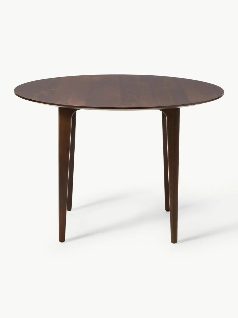 Westwing Collection Runder Esstisch Archie aus Mangoholz, Ø 110 cm