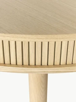 Westwing Collection Runder Esstisch Calary mit Stauraum, Ø 120 cm