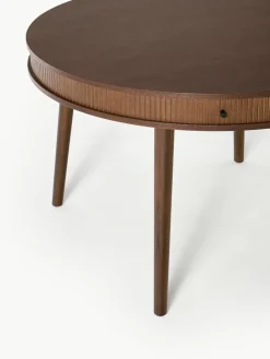 Westwing Collection Runder Esstisch Calary mit Stauraum, Ø 120 cm