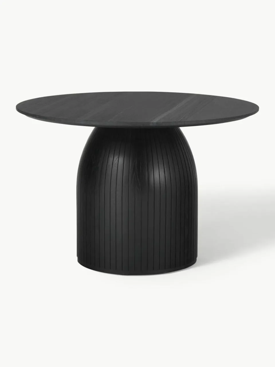 Westwing Collection Runder Esstisch Nelly mit Marmor-Tischplatte, Ø 115 cm