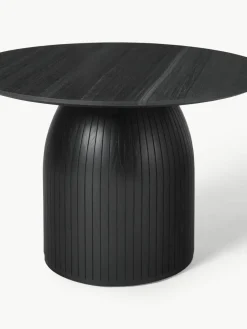 Westwing Collection Runder Esstisch Nelly mit Marmor-Tischplatte, Ø 115 cm