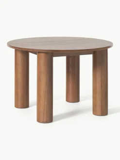 Westwing Collection Runder Esstisch Ohana aus Eichenholz, Ø 120 cm