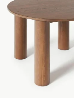 Westwing Collection Runder Esstisch Ohana aus Eichenholz, Ø 120 cm