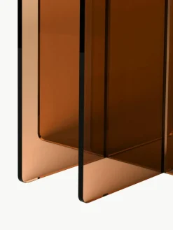 Westwing Collection Runder Glas-Esstisch Anouk, Ø 120 cm