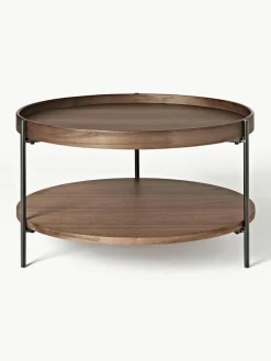 Westwing Collection Runder Holz-Couchtisch Renee