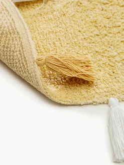 Kinder Benuta Runder Kinderteppich Malu mit Quasten, handgetuftet