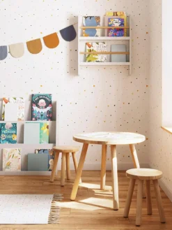 Kinder Westwing Runder Kindertisch Dilcia aus Gummibaumholz