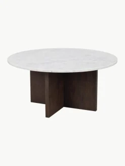 Rowico Runder Marmor-Couchtisch Brooksville