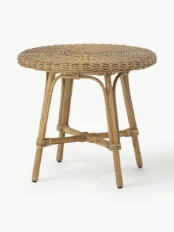 Kinder Bloomingville mini Runder Rattan-Kindertisch Hortense