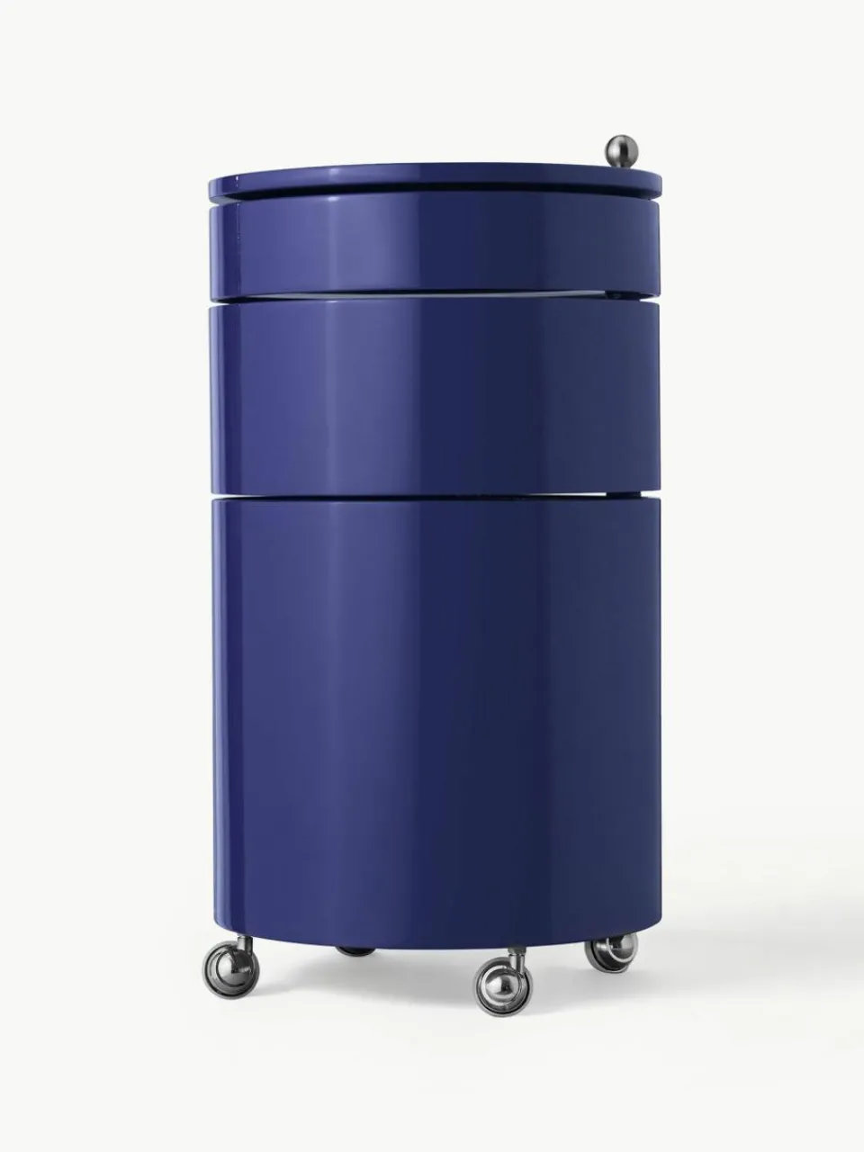 Verpan Runder Rollcontainer Barboy, Design Verner Panton