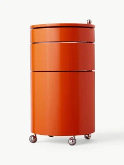 Verpan Runder Rollcontainer Barboy, Design Verner Panton