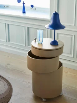 Verpan Runder Rollcontainer Barboy, Design Verner Panton