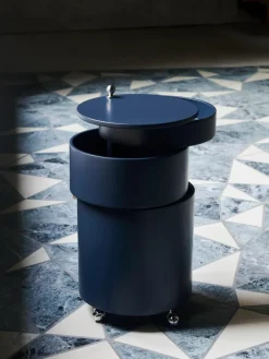 Verpan Runder Rollcontainer Barboy, Design Verner Panton