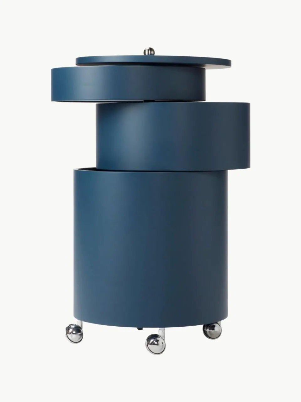 Verpan Runder Rollcontainer Barboy, Design Verner Panton