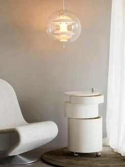 Verpan Runder Rollcontainer Barboy, Design Verner Panton