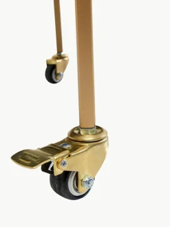 Kare Design Runder Servierwagen Emilia mit Spiegelglasplatten