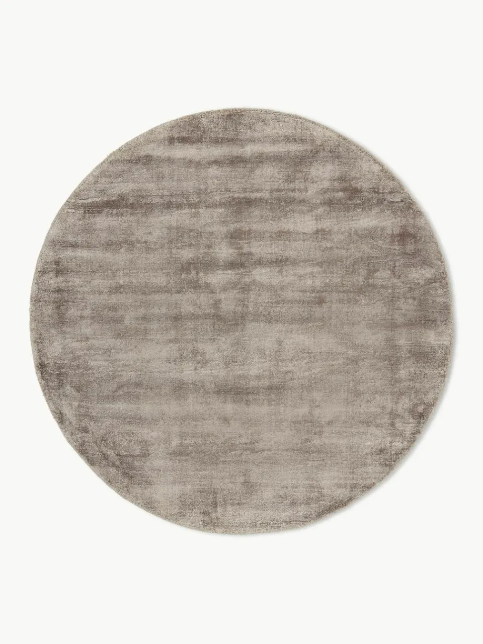 Westwing Collection Runder Viskoseteppich Jane, handgewebt