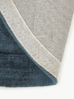 Westwing Collection Runder Viskoseteppich Jane, handgewebt