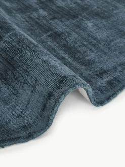 Westwing Collection Runder Viskoseteppich Jane, handgewebt