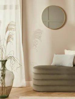 Westwing Collection Runder Wandspiegel Ida