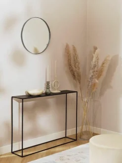 Westwing Collection Runder Wandspiegel Lacie