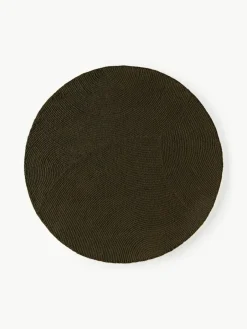 Westwing Collection Runder Wollteppich Eleni, handgetuftet