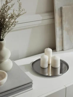 Westwing Collection Rundes Deko-Tablett Samu