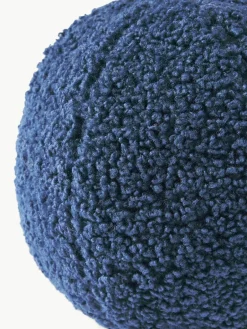 Westwing Collection Rundes Teddy-Dekokissen Dotty