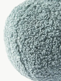 Westwing Collection Rundes Teddy-Dekokissen Dotty
