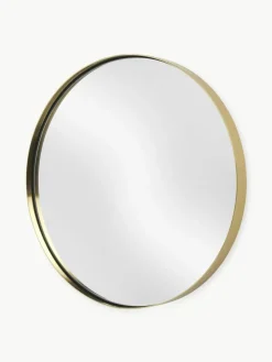 Westwing Collection Rundes Wandspiegel-Set Lacie, 3er-Set