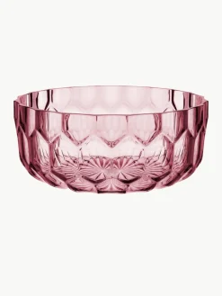Kartell Salatschüssel Jellies mit Strukturmuster
