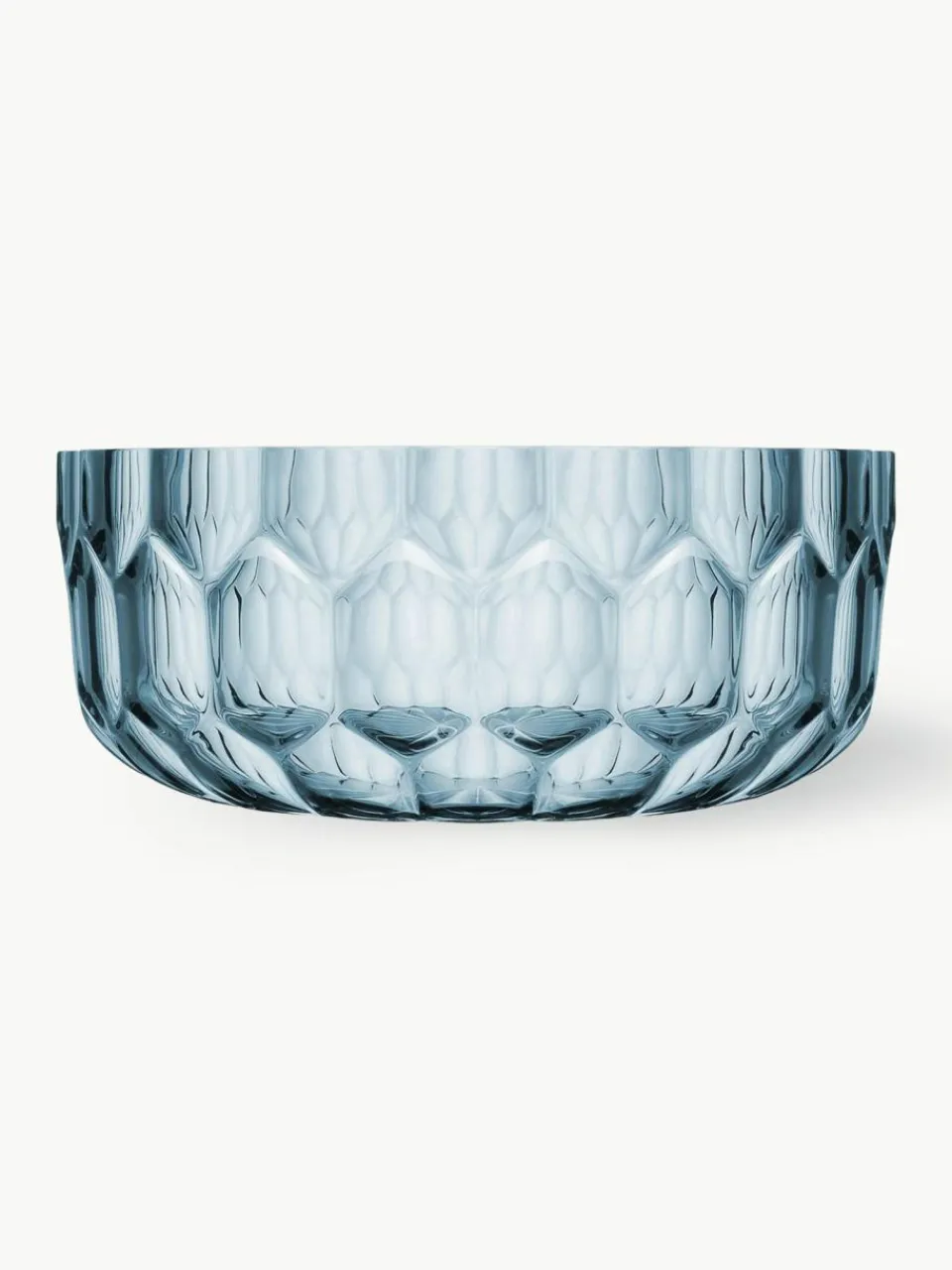 Kartell Salatschüssel Jellies mit Strukturmuster