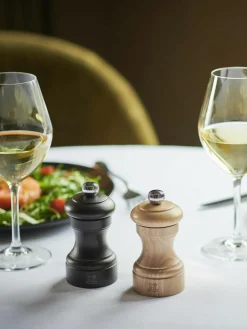Peugeot Saveurs Salz- & Pfeffermühle Bistro aus Buchenholz, 2er-Set