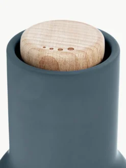 Audo Copenhagen Salz- & Pfeffermühle Bottle Grinder mit Buchenholzdeckel, 2er-Set