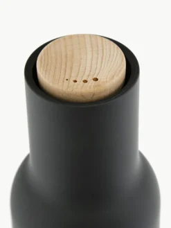 Audo Copenhagen Salz- & Pfeffermühle Bottle Grinder mit Buchenholzdeckel, 2er-Set