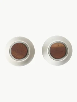 Audo Copenhagen Salz- & Pfeffermühle Bottle Grinder mit Walnussholzdeckel, 2er-Set