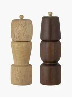 Bloomingville Salz- und Pfeffermühle Sabri aus Holz, 2er-Set