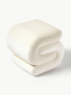 Westwing Collection Samt-Hocker Merle